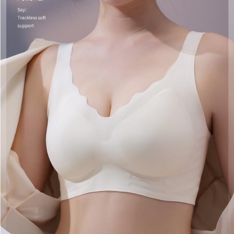 Áo Ngực Thể Thao Không Gọng Không Đường May Chống Chảy Xệ Có Size Lớn Cho Mẹ Bầu