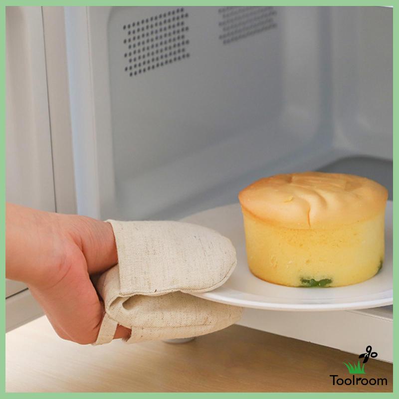 Găng Tay Lò Vi Sóng Chất Liệu Dày Dặn Tiện Dụng Cho Người Lớn Và Trẻ Em