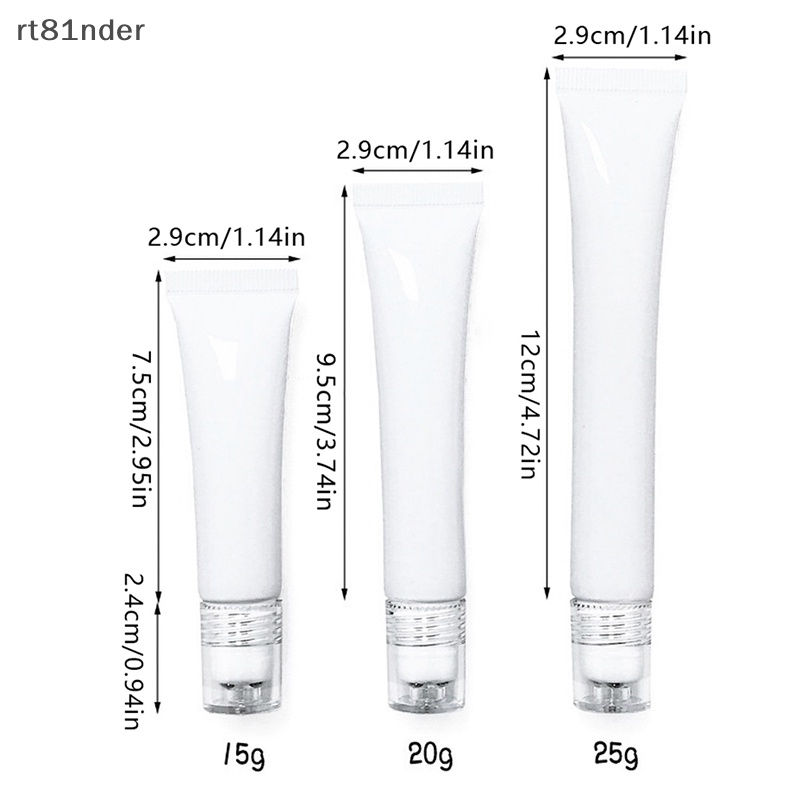 Rt Ống Silicon Rỗng Mềm Nhỏ Gọn Siêu Bền Dùng Đựng Gel Tắm