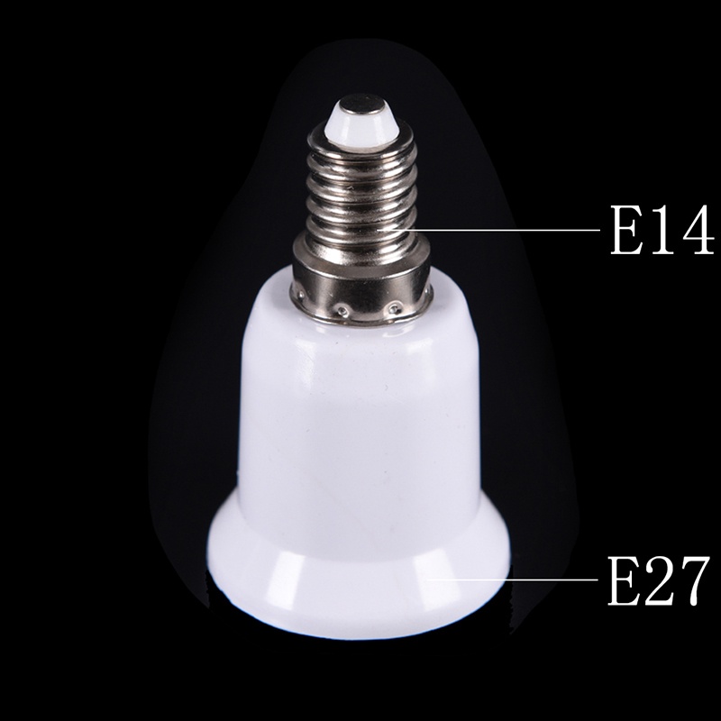 Set 5 Chuôi Đèn Chuyển Đổi Từ E14 Sang E27 Chuyên Dụng