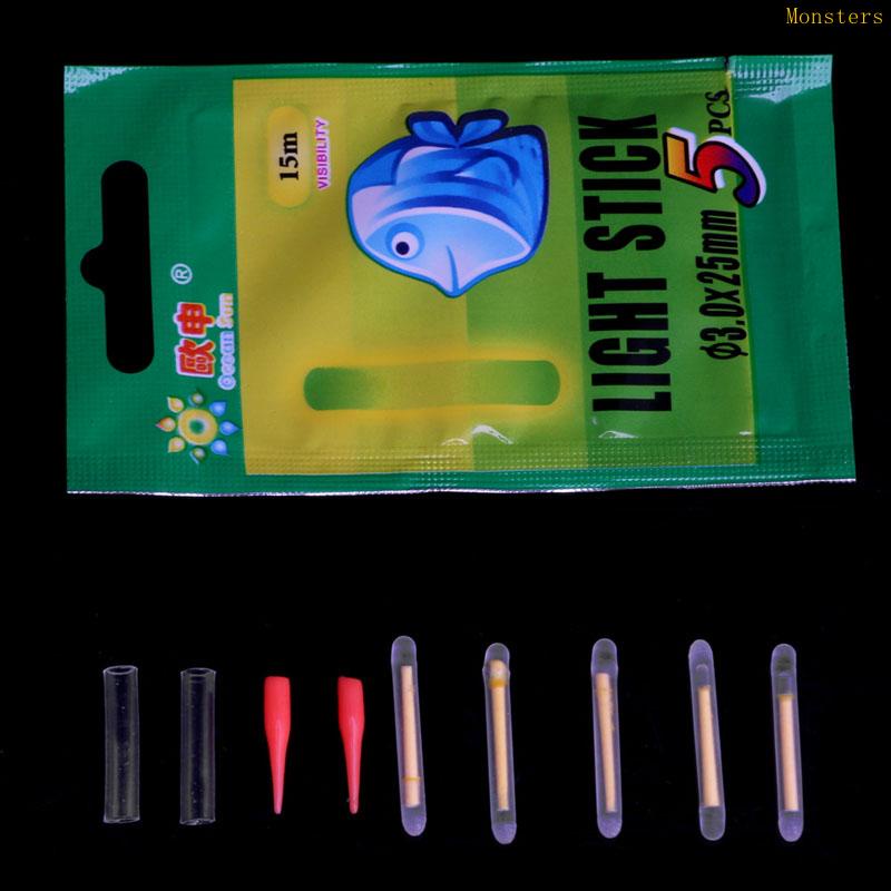Bộ 5 Gậy Phát Sáng Trong Đêm Dùng Trong Câu Cá