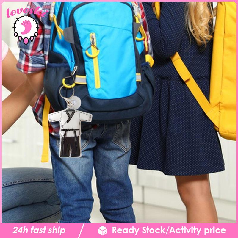 Móc Khóa Kim Loại Hình Taekwondo Dễ Thương