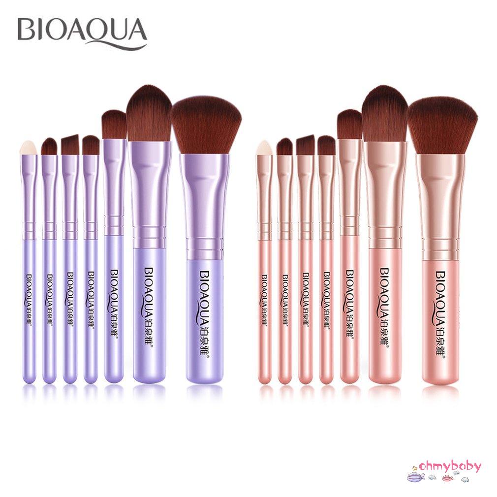 [OMB] 7 Cái/bộ Phụ Nữ Chuyên Nghiệp Mặt Trang Điểm Mỹ Phẩm Làm Đẹp Phấn Mắt Nền Cọ Má Hồng Dụng Cụ [Z/13]