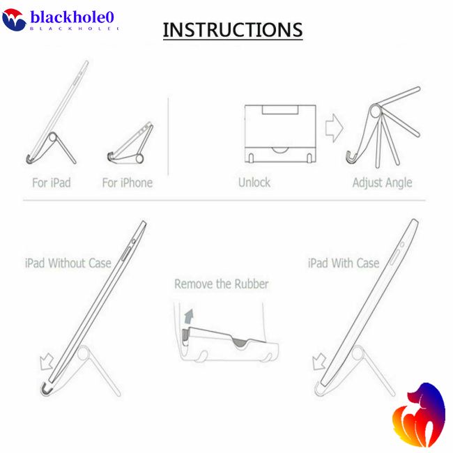 Giá Đỡ Điện Thoại / Máy Tính Bảng Để Bàn Có Thể Điều Chỉnh Đa Năng