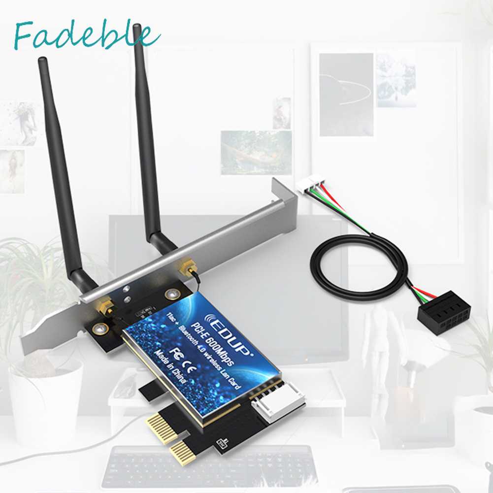 Thẻ Mạng WiFi Băng Tần Kép 2.4GHz / 5GHz Bluetooth 4.0