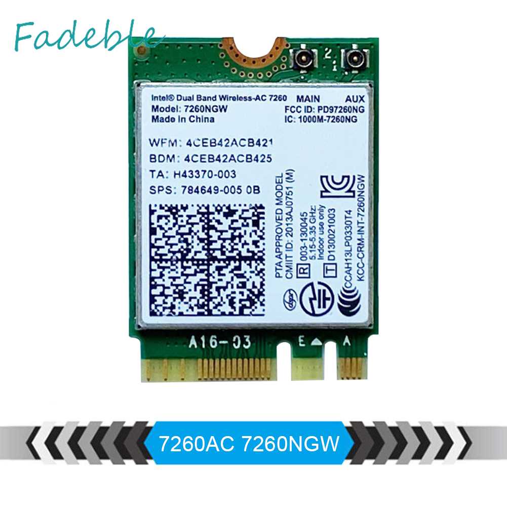 Thẻ Mạng Không Dây Bluetooth 1200M NGFF M.2 2.4G 5G