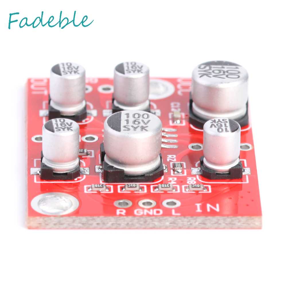 Bo Mạch Khuếch Đại Âm Thanh DC 5-15V AD828