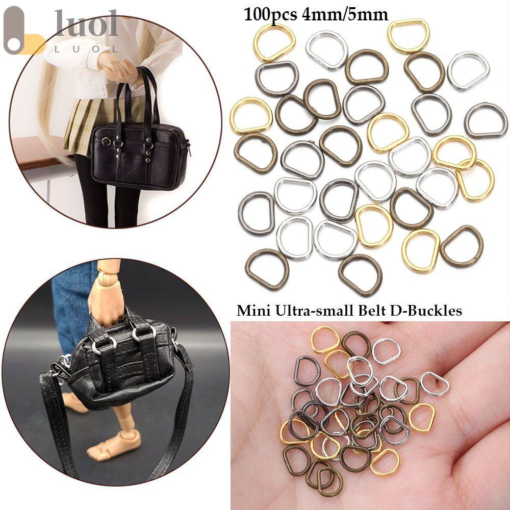 Set 50 Phụ Kiện 4 Màu 10mm Cho Búp Bê Nhồi Bông