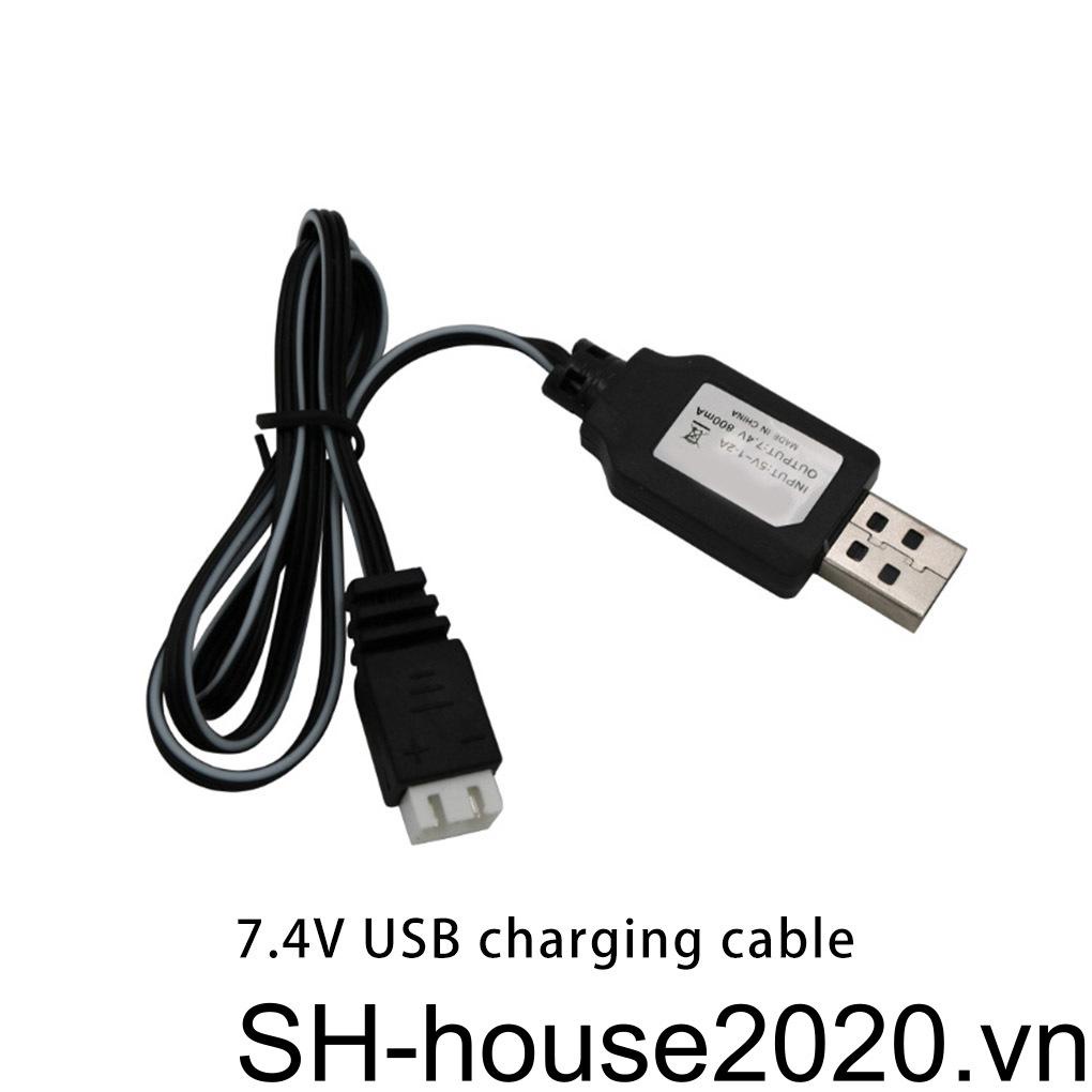 Cáp Sạc Pin Chuyên Nghiệp 7 4V 3 Chấu Bằng ABS Chất Lượng Cao