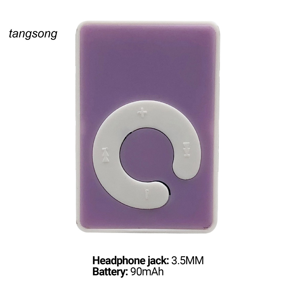 Máy Nghe Nhạc MP3 Mini Hỗ Trợ Thẻ Nhớ TF