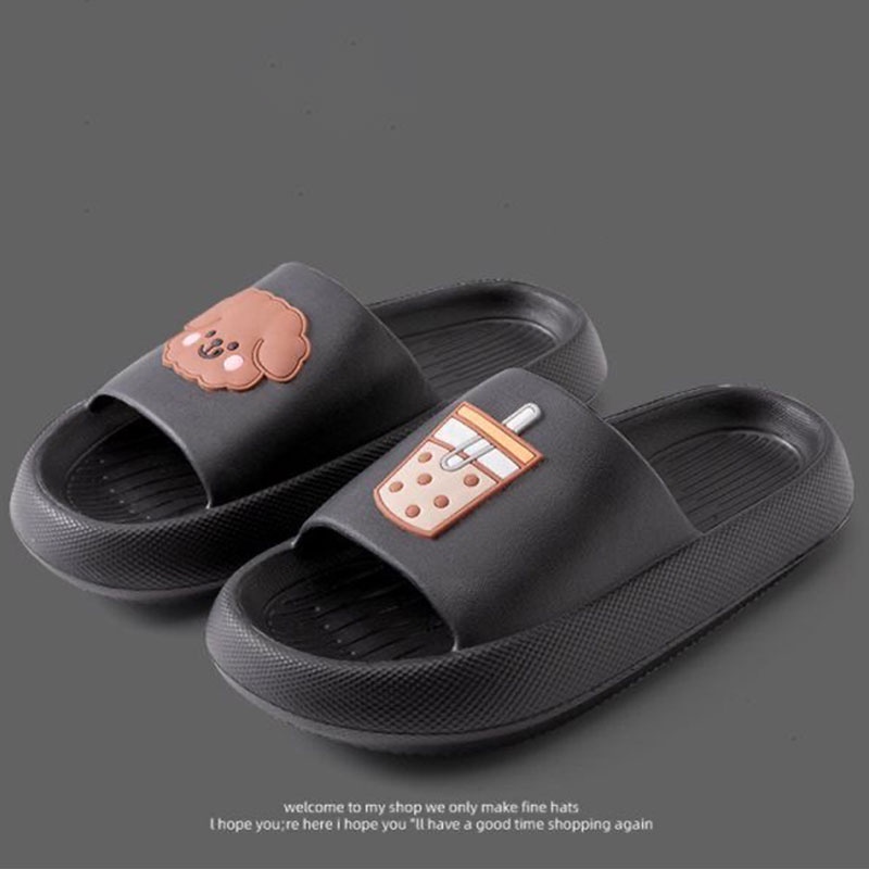 Dép Đi Trong Nhà Đế Dày 3cm Thiết Kế Đơn Giản Thời Trang Cho Nữ