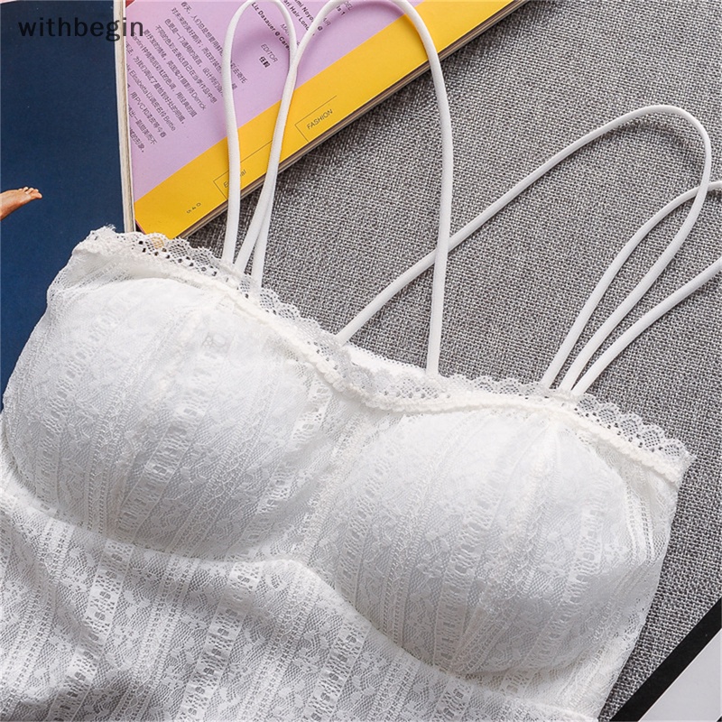 Áo Ngực Dạng Quấn Màu Trơn Phối Ren Quyến Rũ Thời Trang Cho Nữ