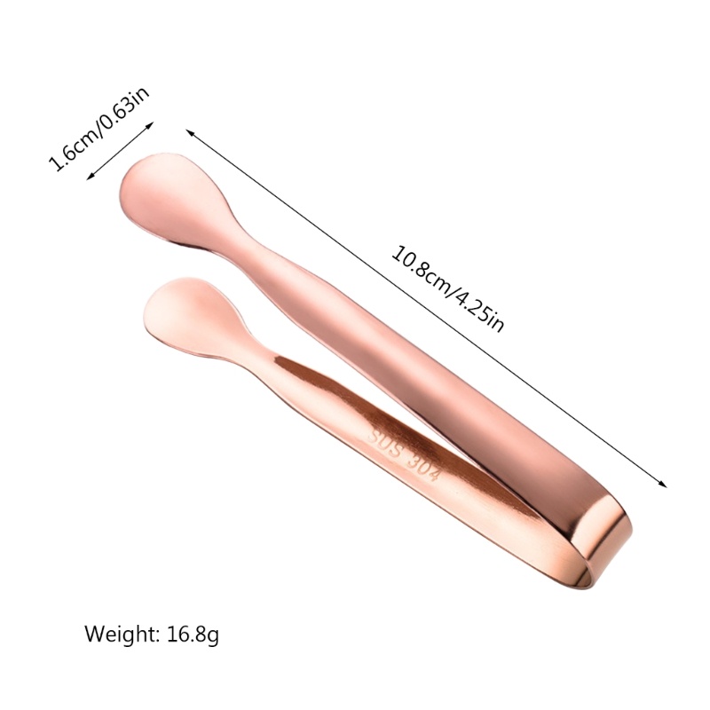 Kẹp Gắp Đá Bằng Thép Không Gỉ Tiện Lợi Cho Nhà Bếp