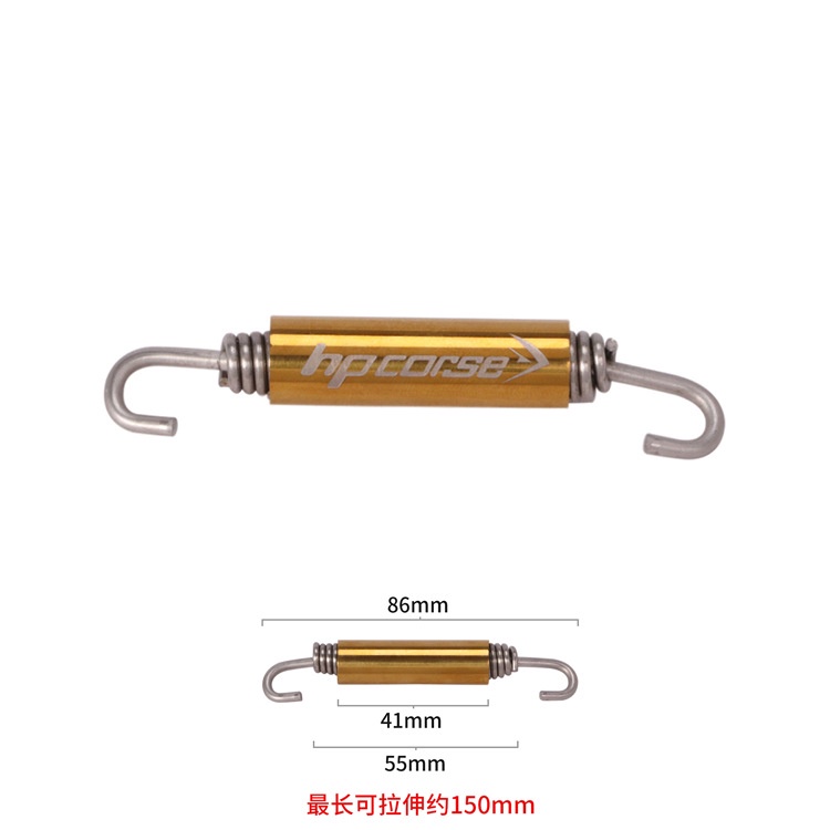 Lò Xo Inox Gắn Ống Pô Xe Mô Tô Chuyên Dụng