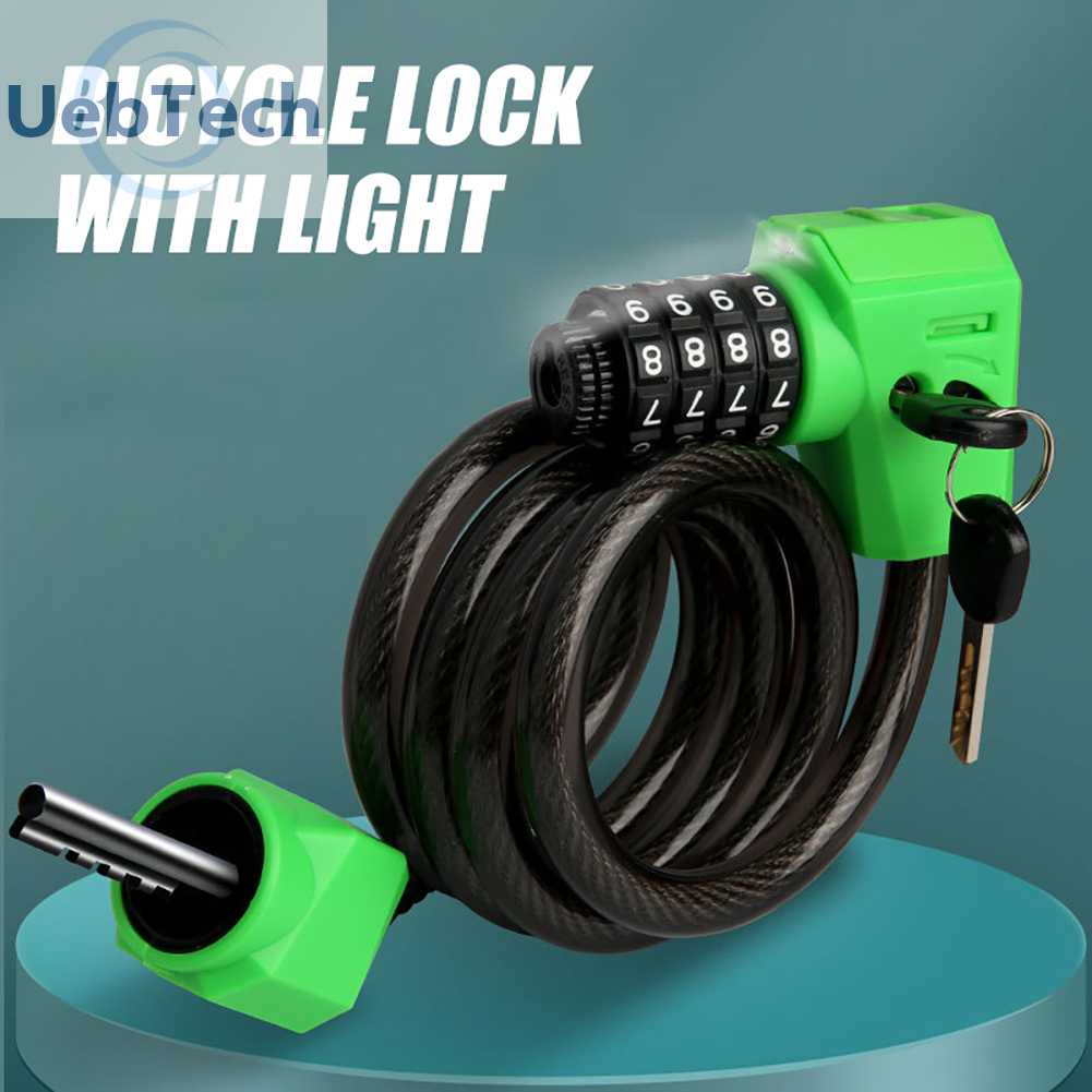 Dây Xích Khóa Xe Đạp / Xe Máy / Thuyền Kayak Có Mật Khẩu 1.2M