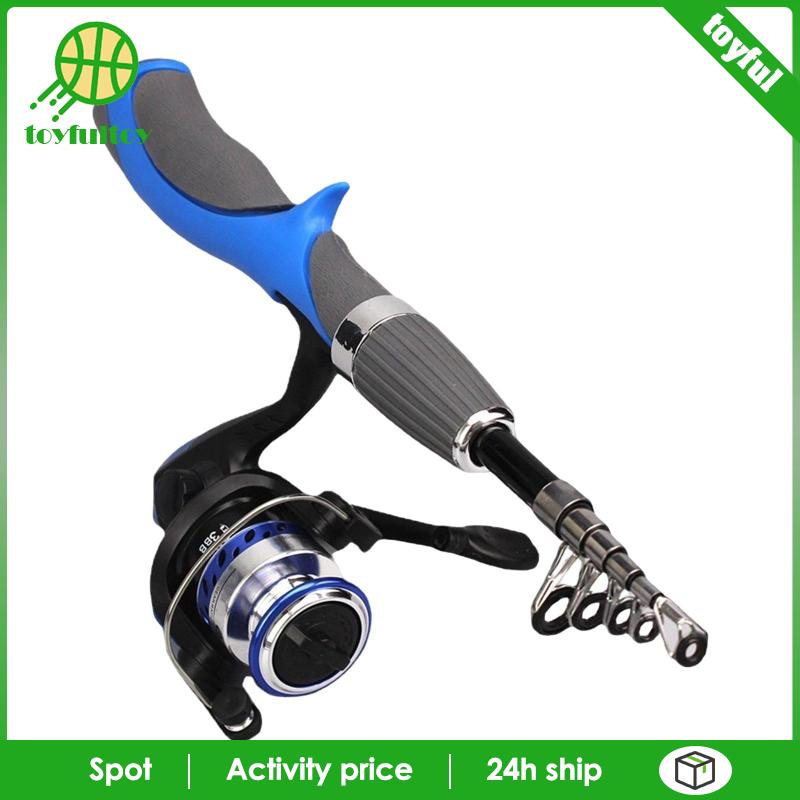 [Toyfulcabin] Cần Câu Cá Trên Băng Gọn Nhẹ Có Thể Thu Gọn Cho Người Lớn Sleds Inshore