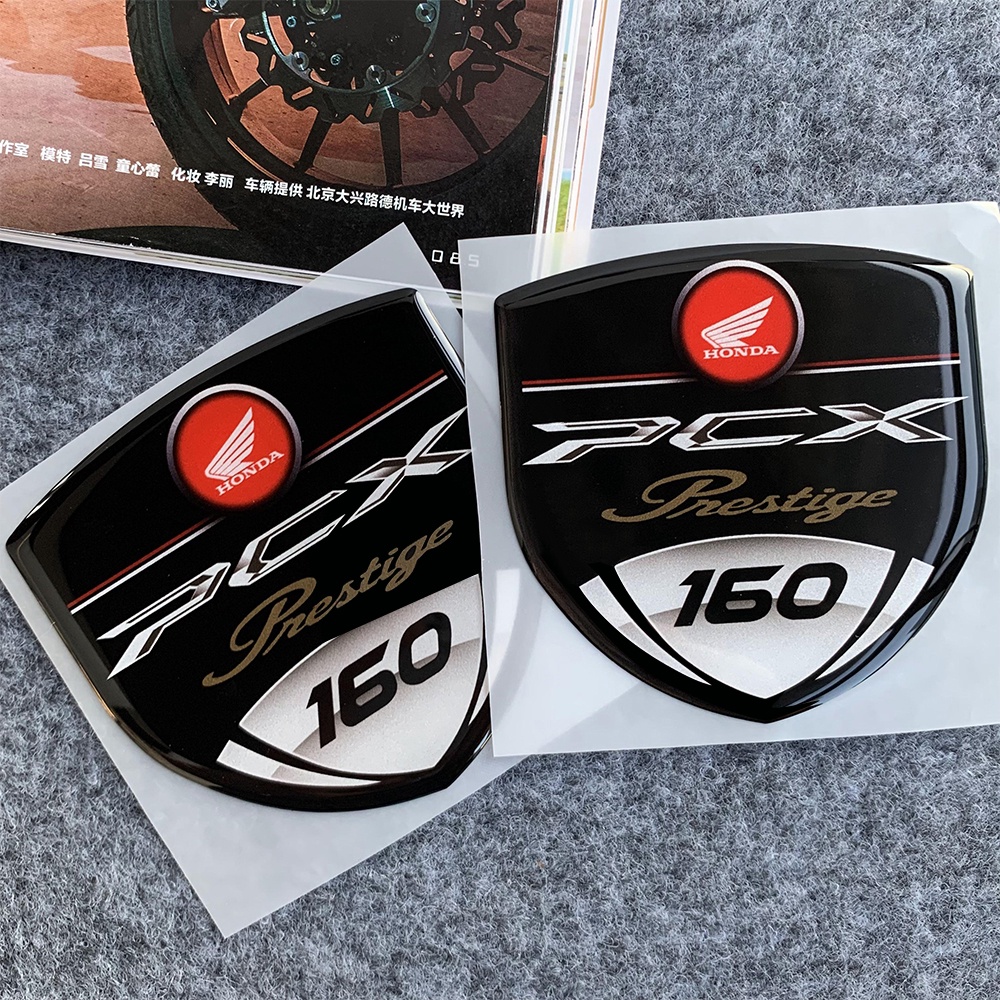 Sticker 3D Dán Trang Trí Xe Mô Tô Honda PCX150 PCX160 Chất Lượng Cao