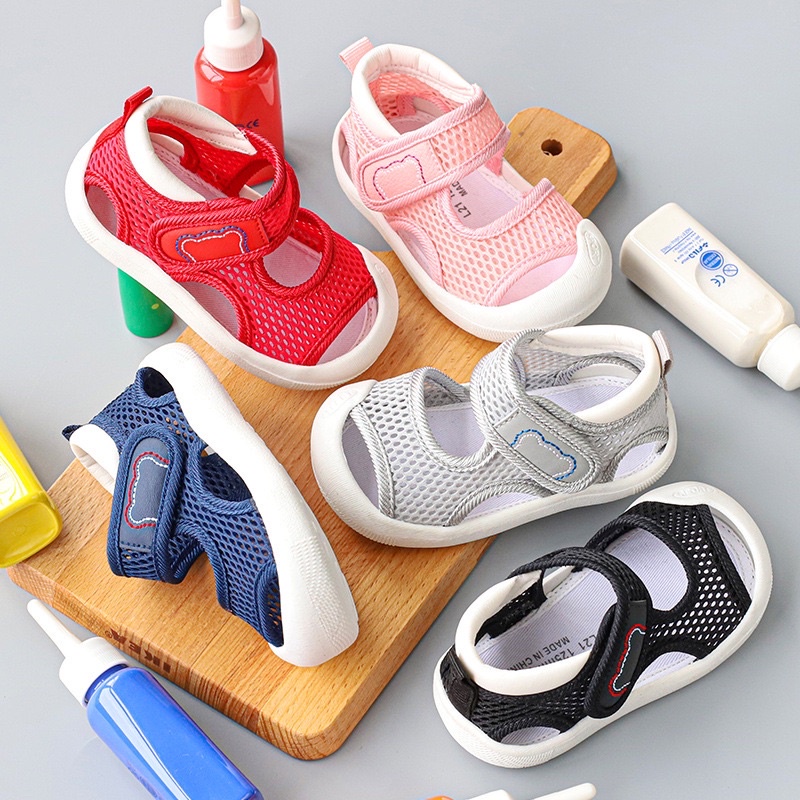 SIÊU HOT_SANDAL BINGO đế cao su mềm Êm Nhẹ cho bé trai và bé gái 0-3 tuổi