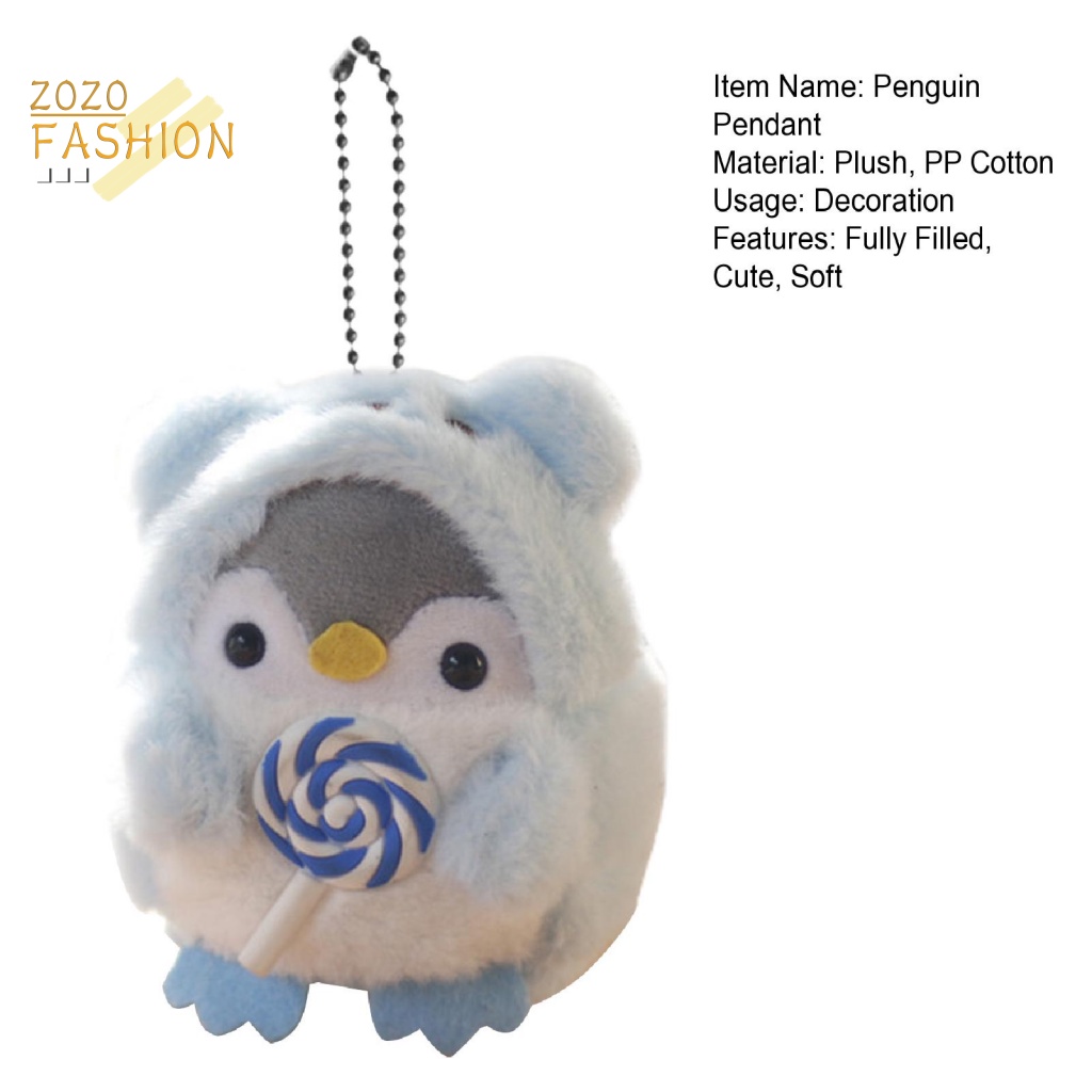 Móc Chìa Khóa Hình Thú Nhồi Bông Dễ Thương Bắt Mắt