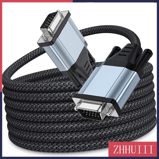 Cáp Chuyển Đổi VGA Sang VGA 15-pin 1080p Cho Máy Chiếu 3 + 6