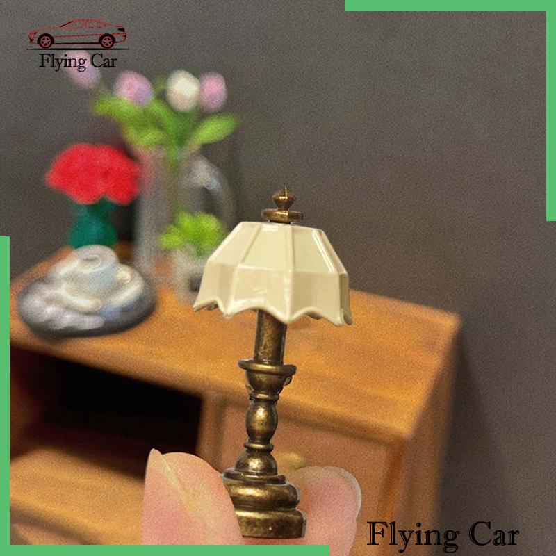 [Lzdjfmy2] Đèn Bàn Trang Trí Nhà Búp Bê Tỉ Lệ 1: 12