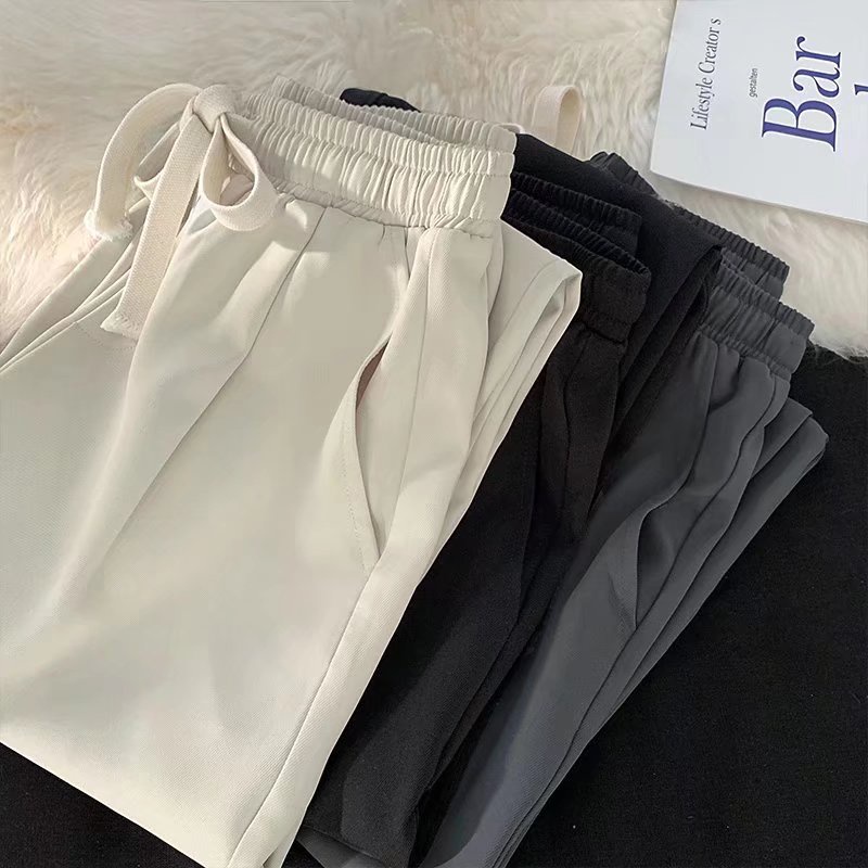 Quần Dài Ống Rộng Thời Trang Phong Cách Hàn Quốc Cho Nam