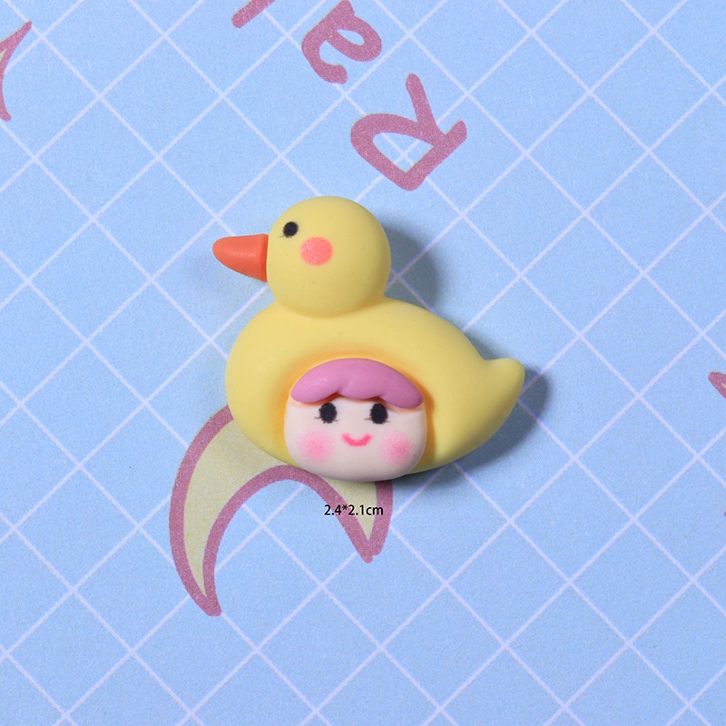 Set 10 Móc Khóa Hình Động Vật Hoạt Hình Xinh Xắn