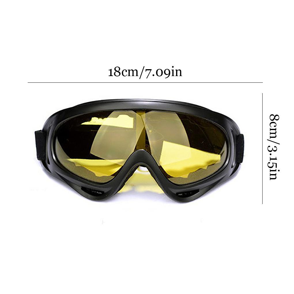 Kính Mát Chống Gió Unisex Thích Hợp Cho Các Hoạt Động Ngoài Trời