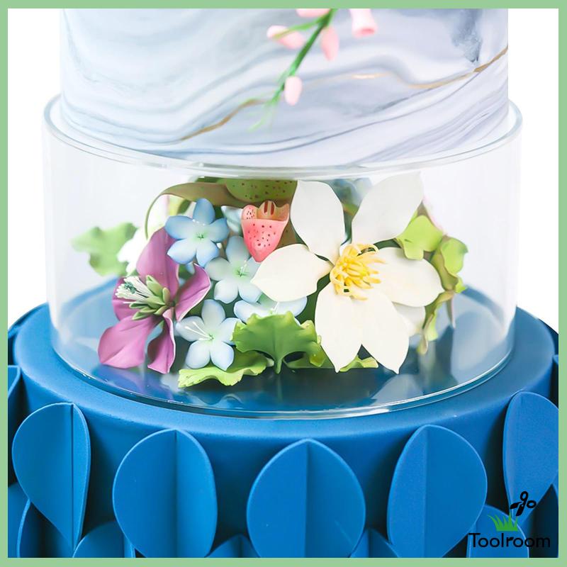 Giá Đỡ Trưng Bày Bánh Kem Bằng Acrylic Trong Suốt
