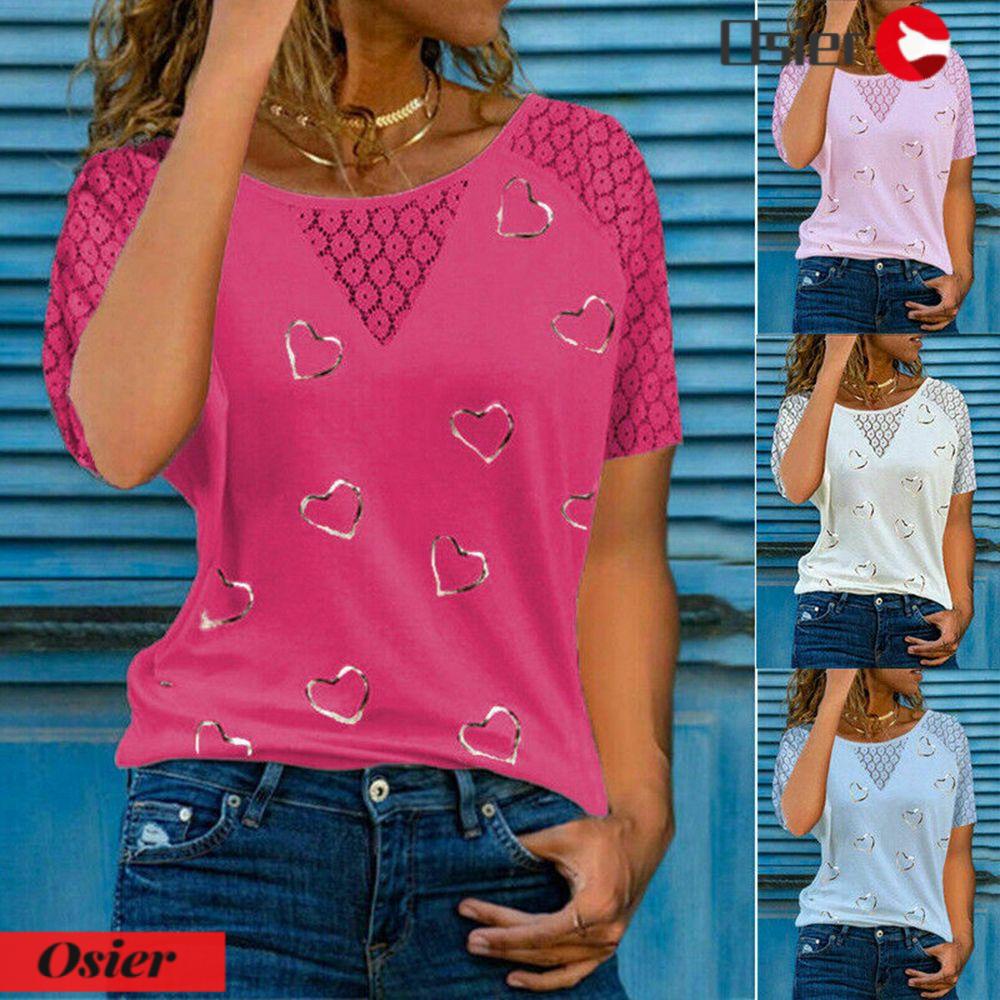 Áo Sơ Mi Nữ Tay Ngắn Kiểu Dáng Đơn Giản Thời Trang Mùa Hè 1