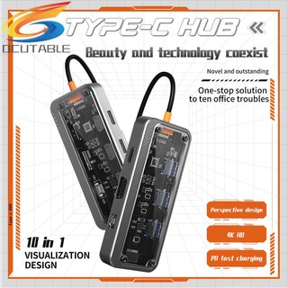 Bộ Chia Cổng Type C 10 Trong 1 Đa Năng