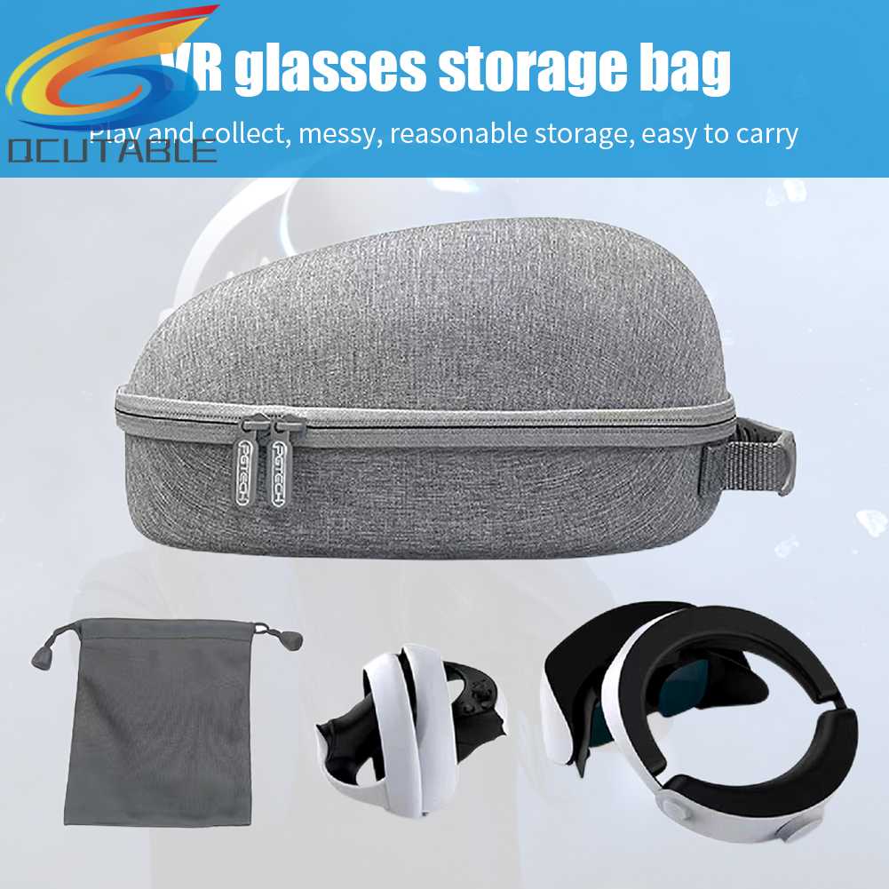 Túi Đựng Kính Thực Tế Ảo PS VR2 Mini Có Khóa Kéo Kép EVA