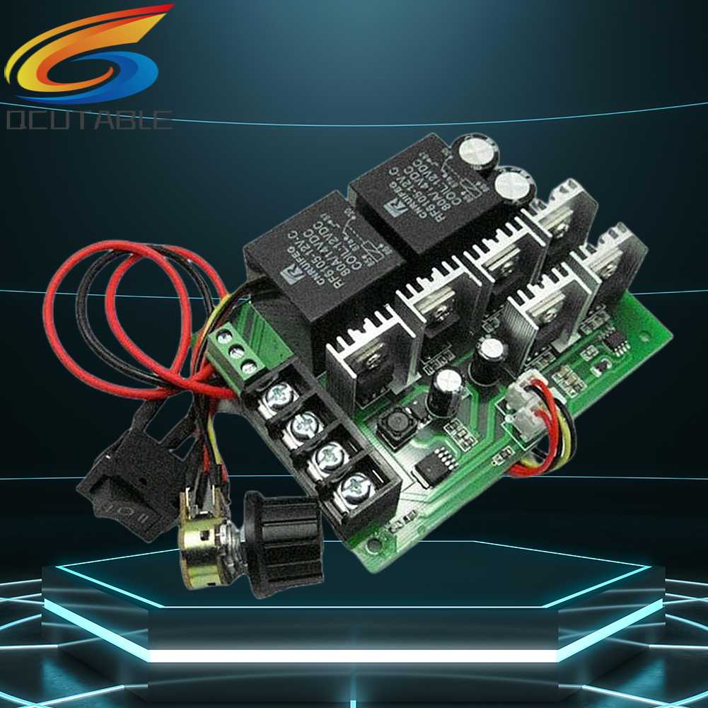 Mô Đun Điều Khiển Tốc Độ Động Cơ Chổi Than DC12V 24V 36V 2000W 40A