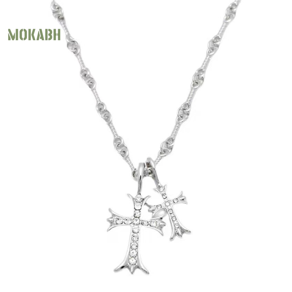 Vòng cổ Mặt Hình Xương Rồng Đính Đá Phong Cách Punk Hip Hop Thời Trang Cho Nam Và Nữ