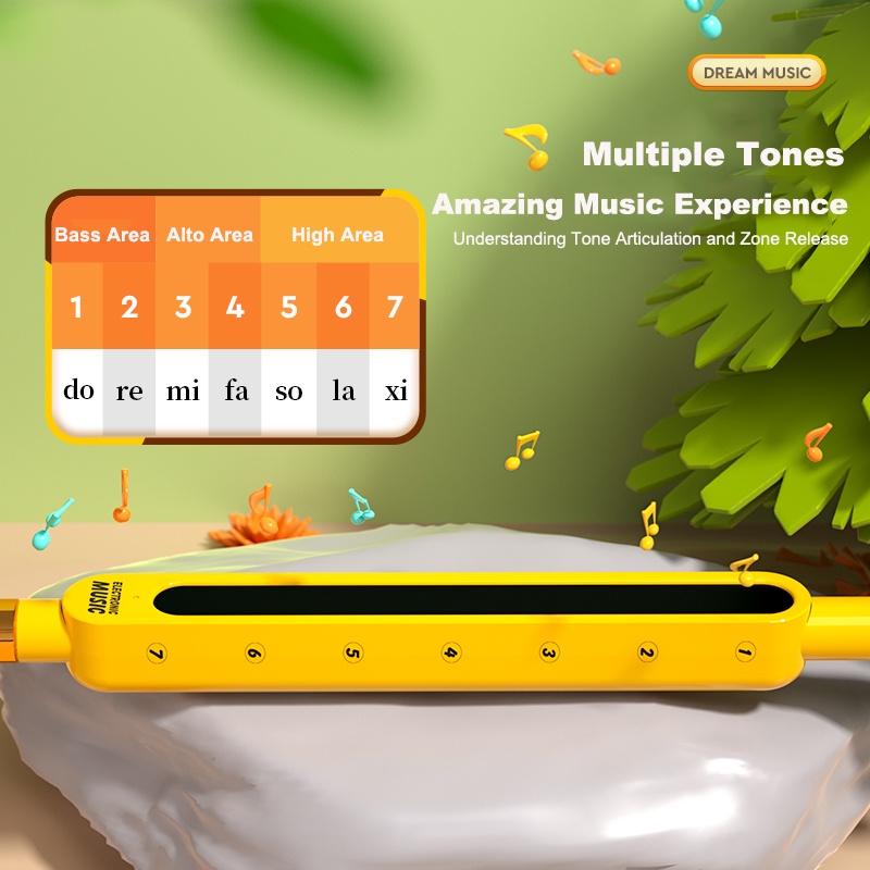Otamatone Nhạc Cụ Điện Tử Nhật Bản Cho Trẻ Em Hình Đàn piano Điện Tử kawaii kid Kalmba