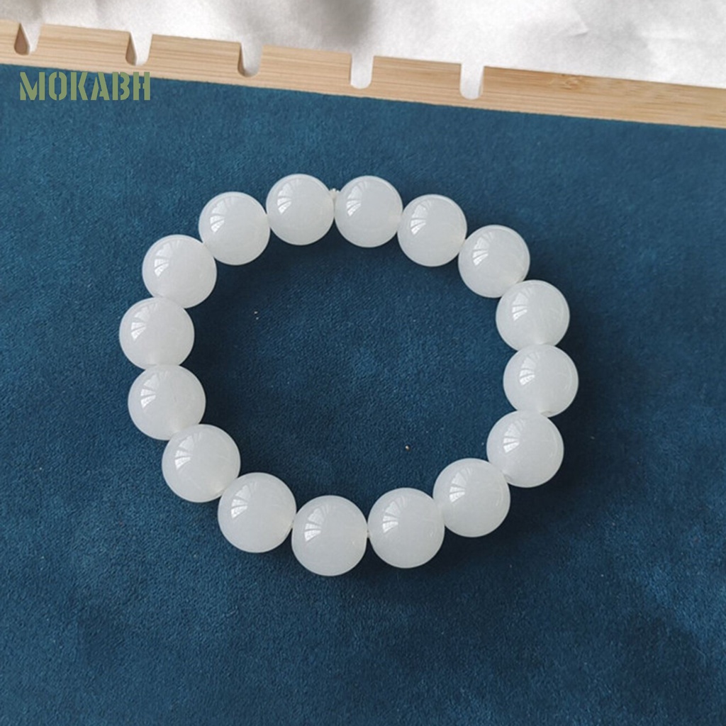 Vòng Đeo Tay Chuỗi Hạt Màu Loang Trong Suốt Thời Trang Thanh Lịch Dành Cho Nữ