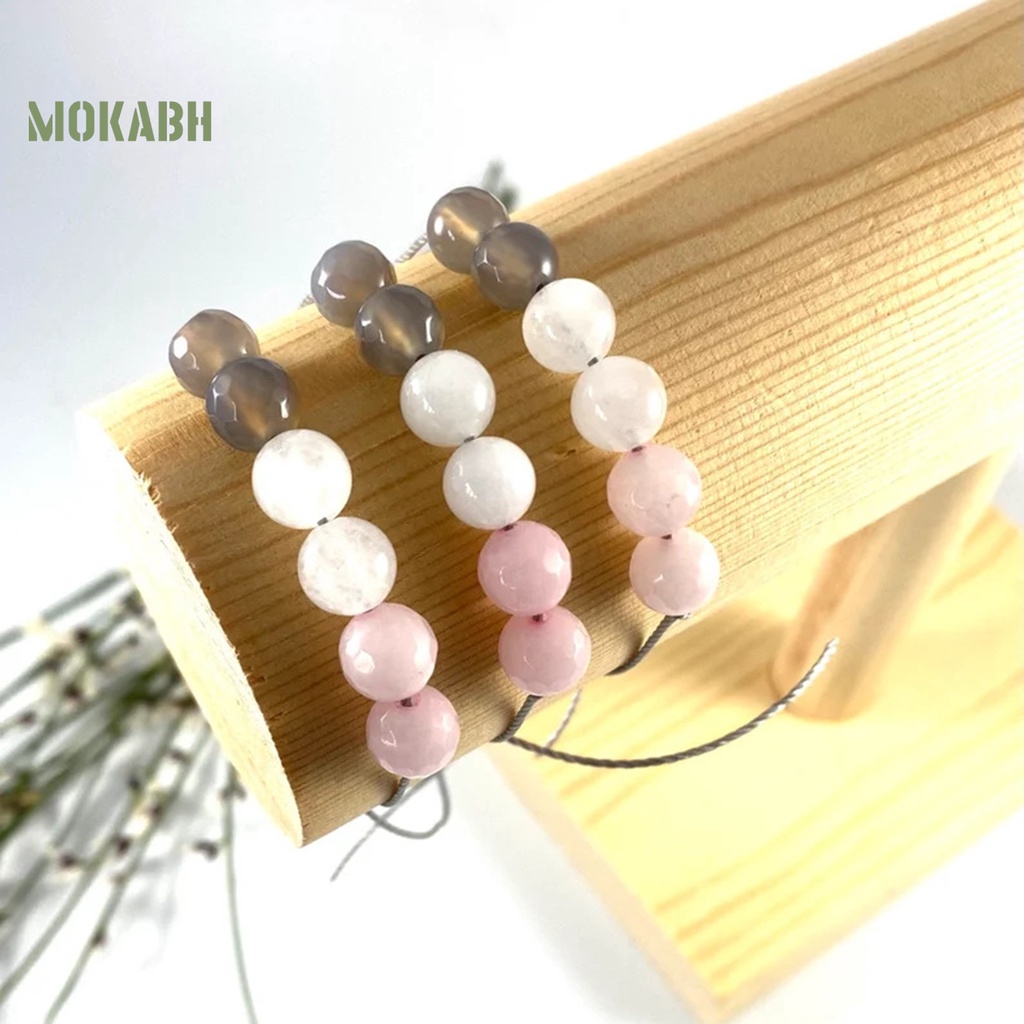 [Mới] Vòng Tay Hạt Pha Lê Tự Làm Màu Sáng Không Dễ Vỡ Không Dễ Phai Màu Trang Sức Cho Nữ