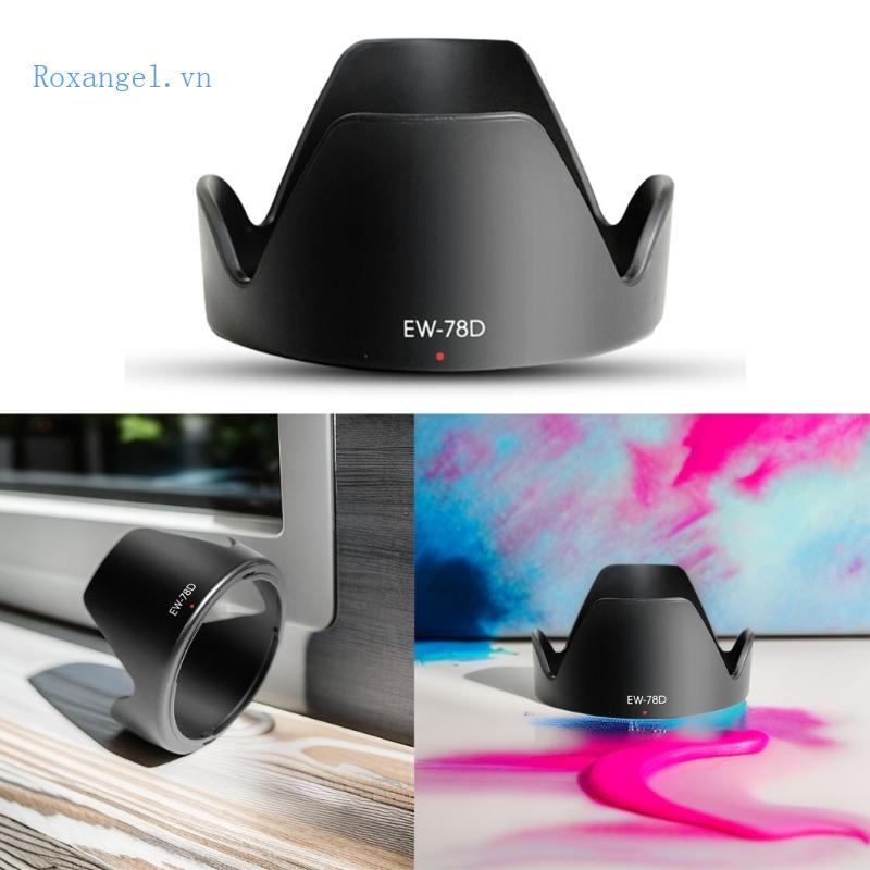 Loa Che Nắng EW-78D EW78D 72mm Cho Ống Kính Máy Ảnh 70D 80D 60D 760D EF 28-200mm EF-S 18-200mm
