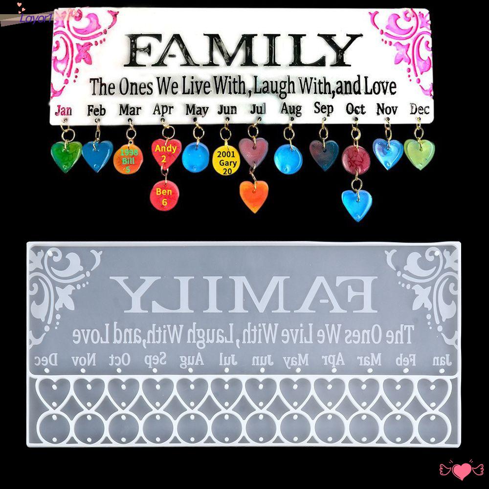 Khuôn Silicone Làm Mặt Dây Chuyền Thủ Công DIY 1