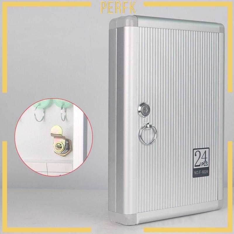 Tủ Đựng Chìa Khóa 48 Ngăn Bằng Kim Loại Gắn Tường Tiện Dụng Cho Nhà Cửa / Văn Phòng