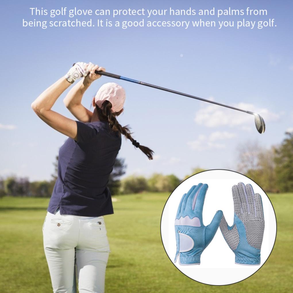 Găng Tay Đánh Golf Bằng Vải Vi Sợi Mềm Mại Thoáng Khí