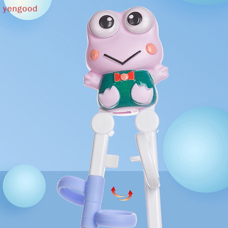 1 Cặp Đũa Tập Ăn Kiểu Hoạt Hình Động Vật Dễ Thương Cho Bé