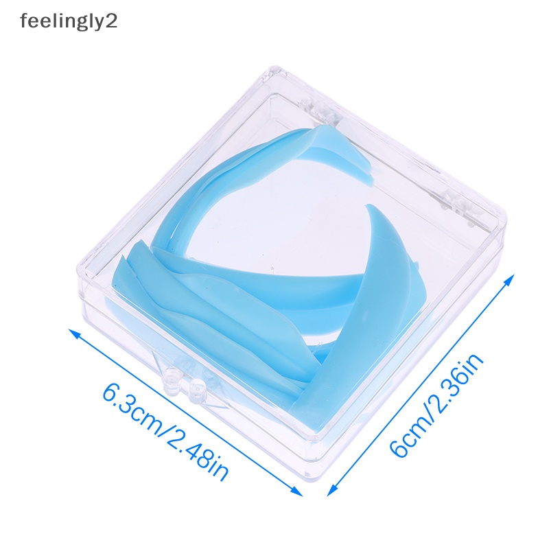 Set 4 Cặp Đệm Silicone Hỗ Trợ Uốn Cong Lông Mi Tiện Dụng