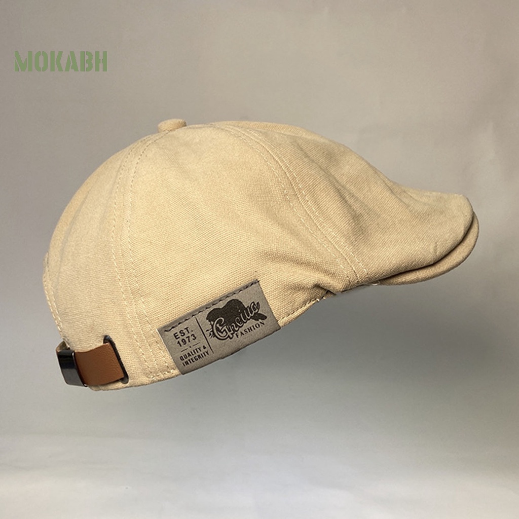Mũ Beret Màu Trơn Phong Cách Anh Quốc Cổ Điển Thời Trang Cho Nam