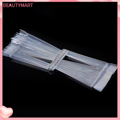 Set 50 Móng Tay Giả Có Thể Gấp Gọn Dùng Luyện Tập Trang Trí Nghệ Thuật