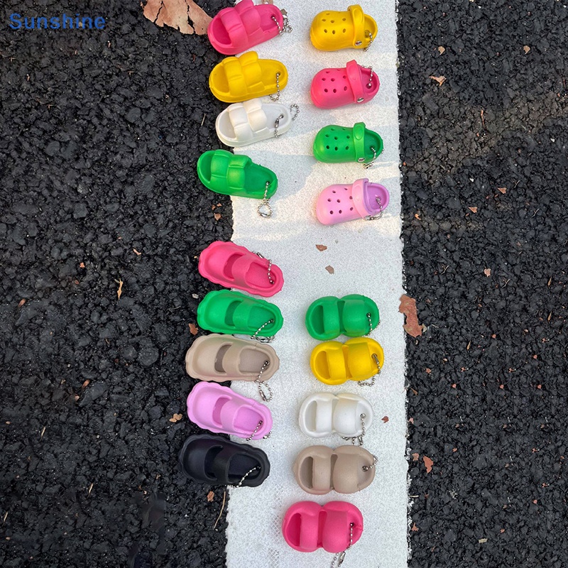 1 Khóa Giày Mini Bằng EVA C DIY Sáng Tạo Vui Nhộn