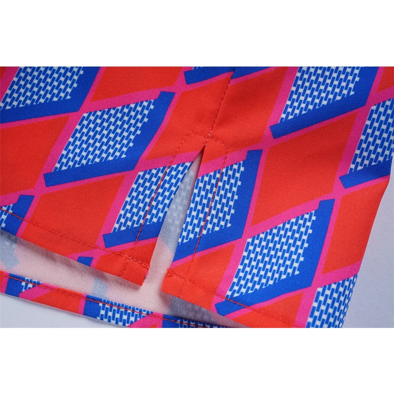 Áo Sơ Mi Ngắn Tay Họa Tiết Ca Rô Kim Cương Thời Trang Xu Hướng Mới Nhất L555V &amp; -