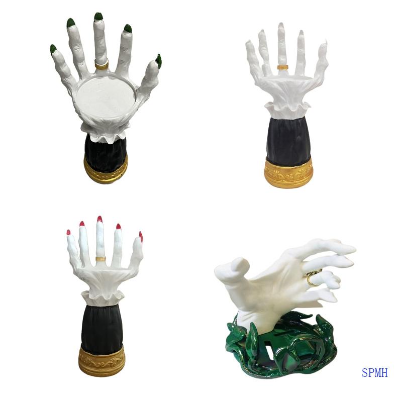 Giá Đỡ Nến Hình Phù Thủy Độc Đáo Trang Trí Tiệc Halloween