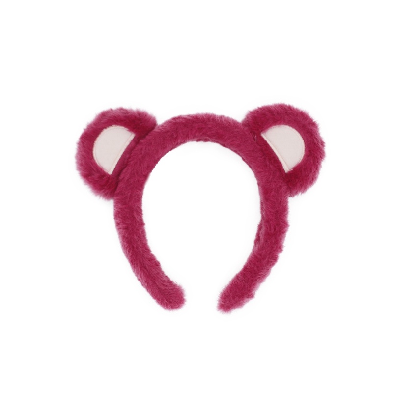 Băng Đô Cài Tóc Hình Gấu / Dâu Tây Bằng Lông