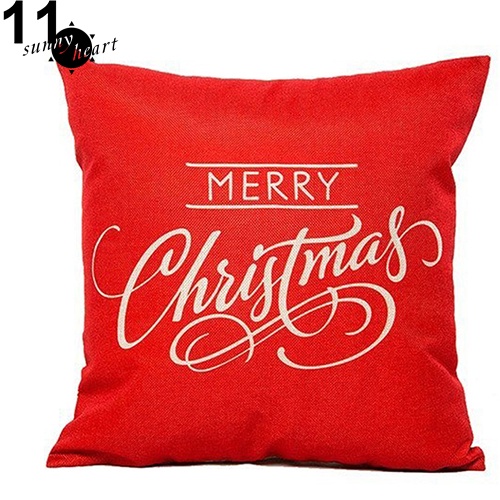 Vỏ Gối Vuông In Hình Chủ Đề Giáng Sinh Độc Đáo